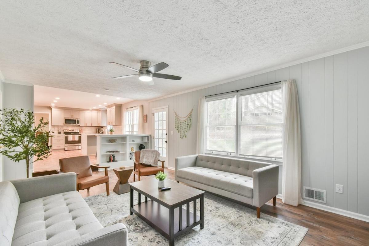 Cozy Home With Arcade, Ping Pong & Fenced Backyard Lawrenceville Exterior photo